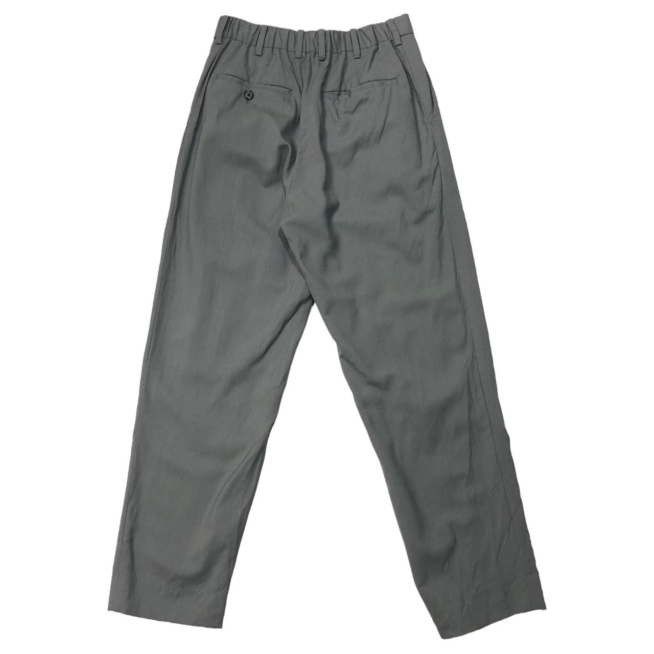 MARKAWARE(マーカウェア) 22SS PEGTOP TROUSERS/ペグトップトラウザー/パンツ/1タックスラックス A22A-09PT01C 1(S程度) チャコールグレー