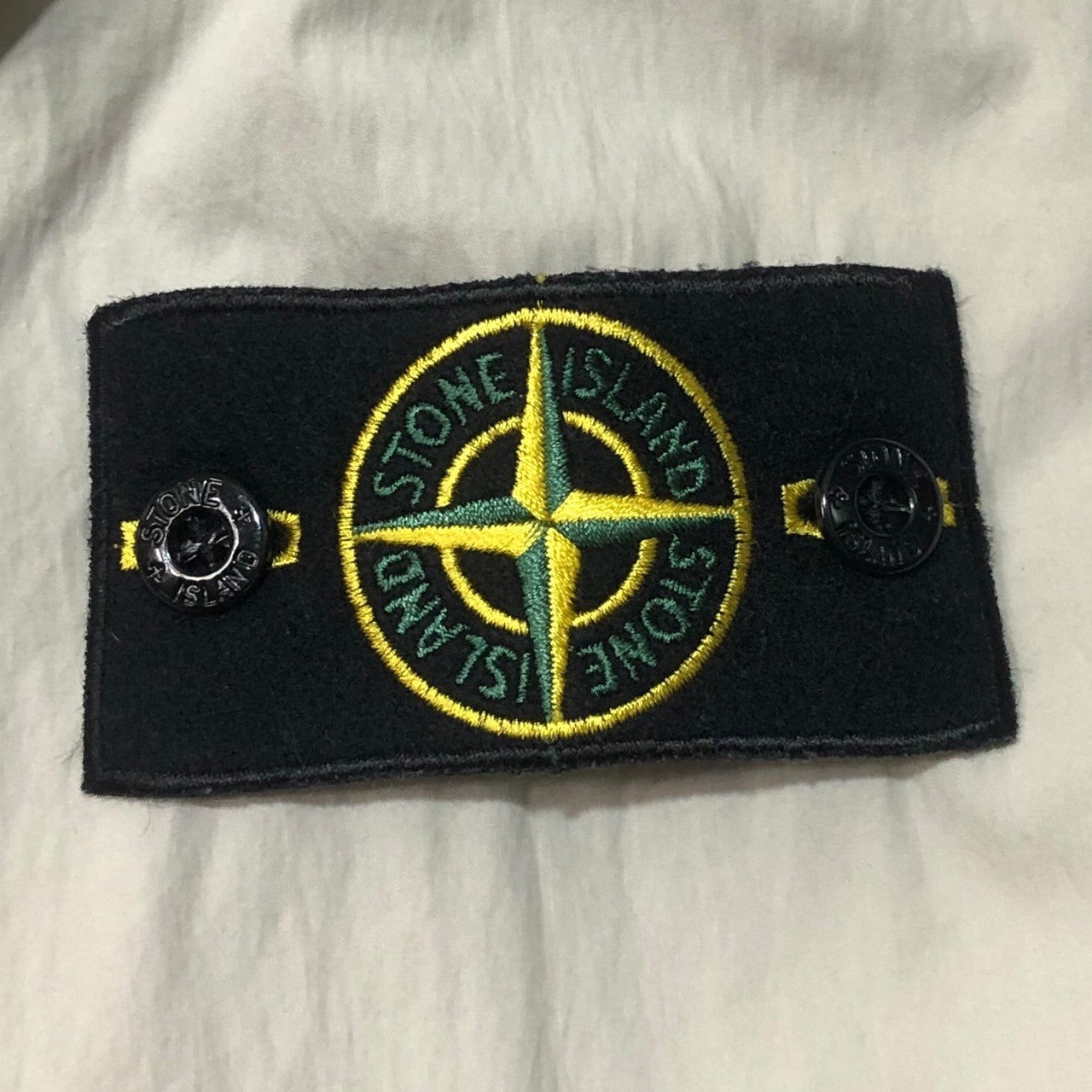 STONE ISLAND(ストーンアイランド) over shirt jacket オーバーシャツ ジャケット 581510220 S アイボリー