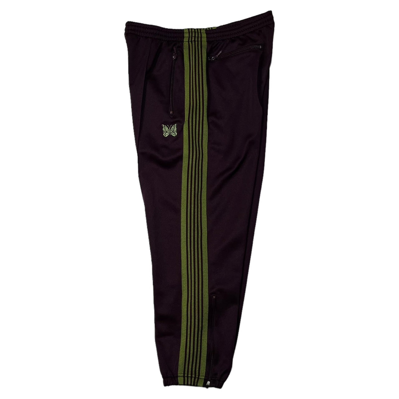 NEEDLES(ニードルズ) 21AW zipped track pant トラックパンツ ジャージ JO226 S マルーン Maroon Poly Smooth