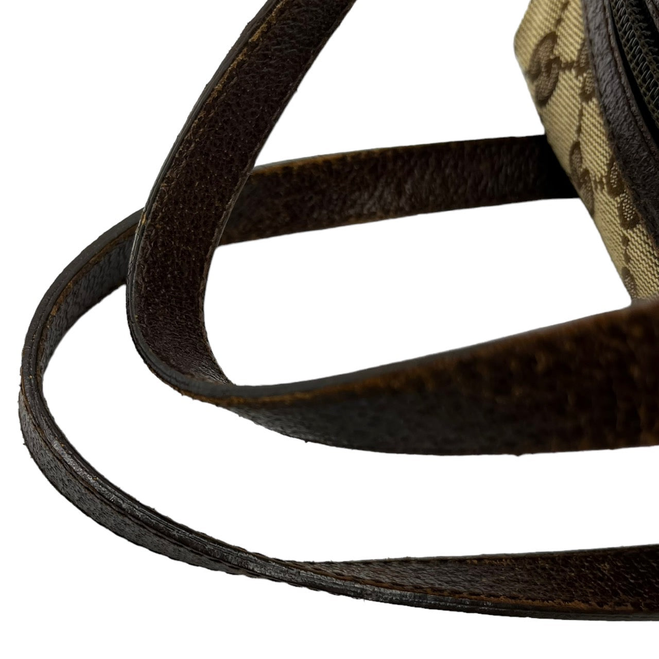 GUCCI(グッチ) GG canvas mini hand tote bag/GGキャンバスミニハンドトートバッグ 124542 2888 ベージュ×ブラウン