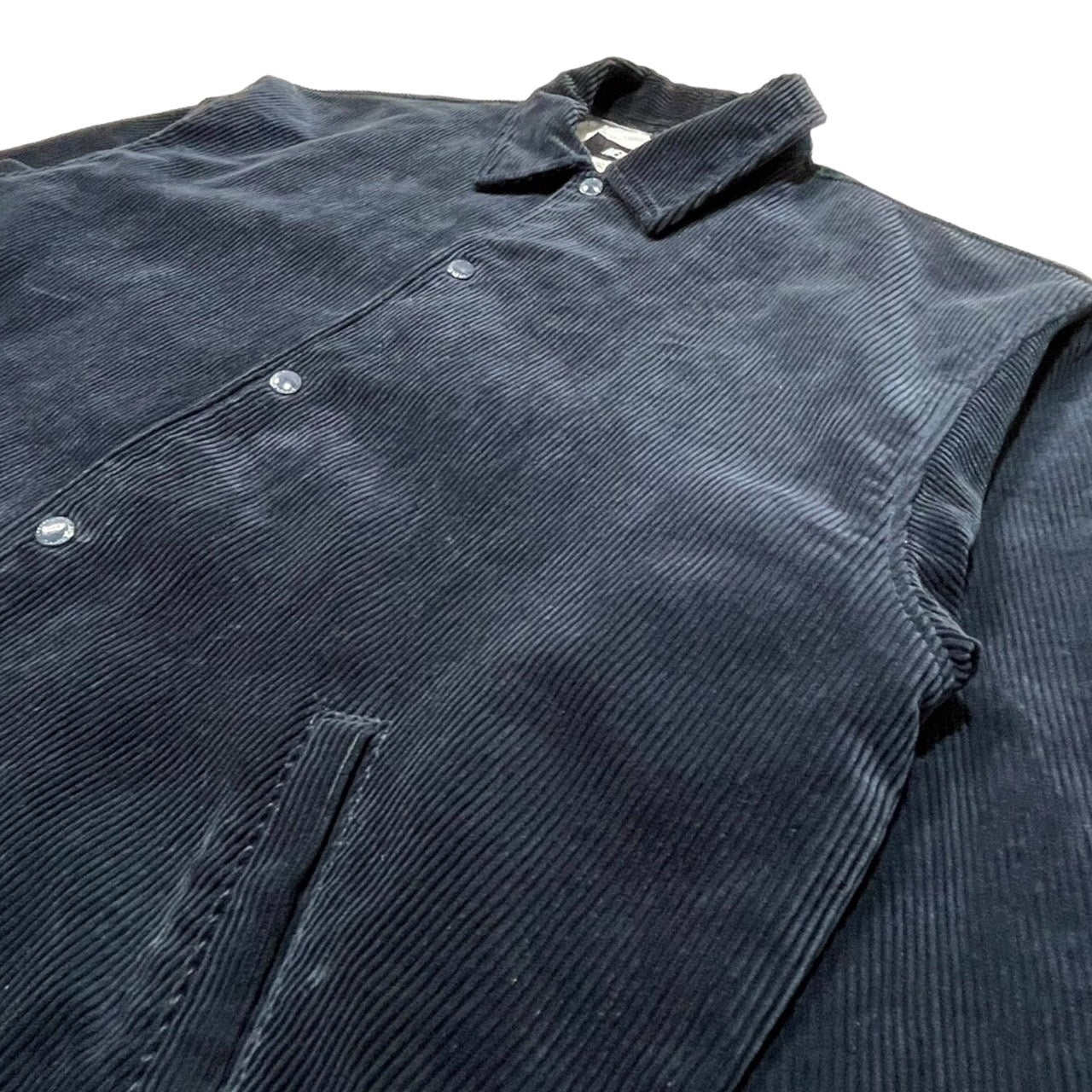 NEIGHBORHOOD(ネイバーフッド) 22AW CORD WINDBREAKER JK コーデュロイ コーチ ジャケット 222SPNH-JKM01 L ネイビー