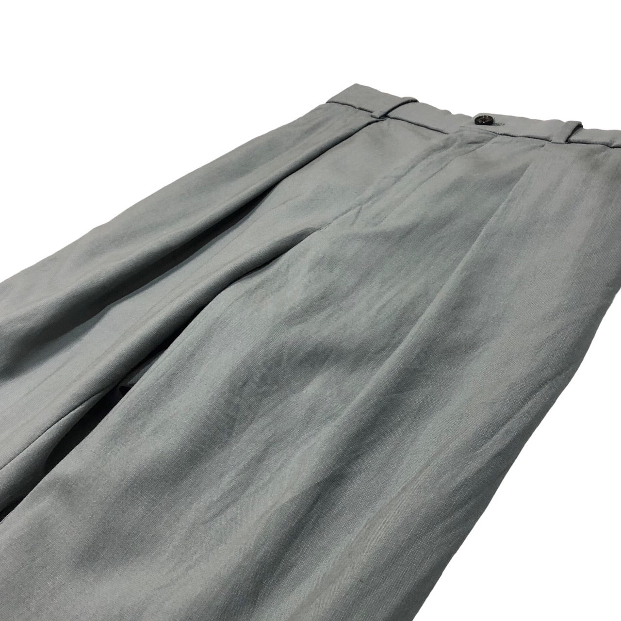 MARKAWARE(マーカウェア) 22SS PEGTOP TROUSERS/ペグトップトラウザー/パンツ/1タックスラックス A22A-09PT01C 1(S程度) チャコールグレー