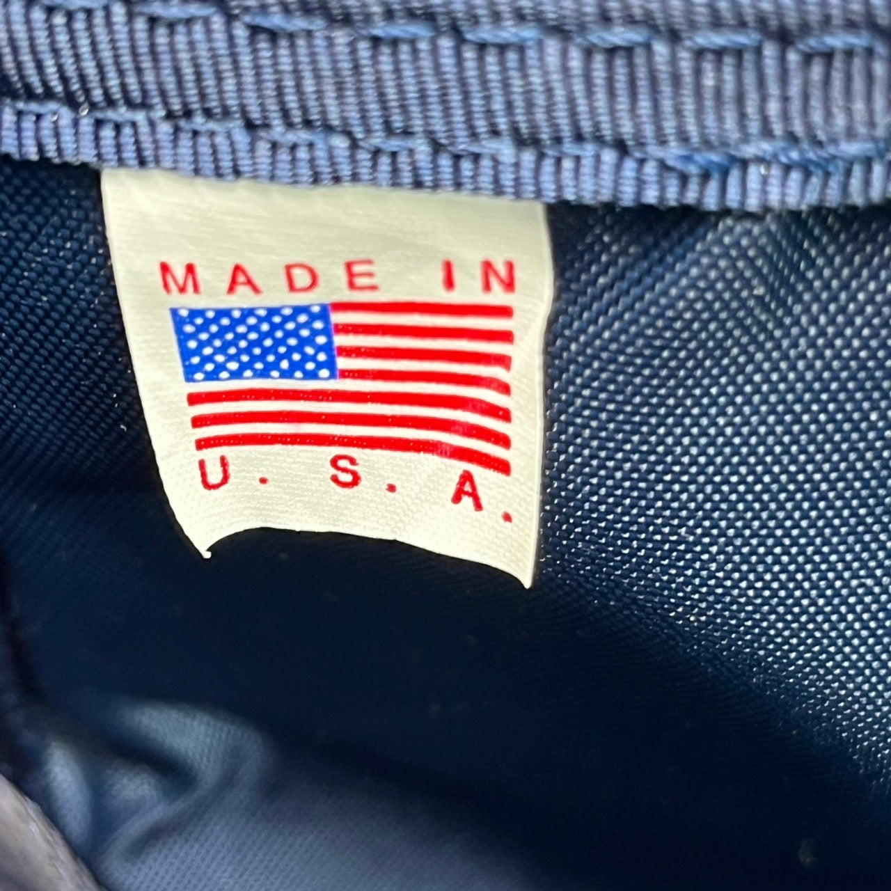 BRIEFING(ブリーフィング) AIR FORCE BLUE LINE MESSENGER BAG/メッセンジャーバッグ/ショルダーバッグ ネイビー BEAMS+別注/USA製