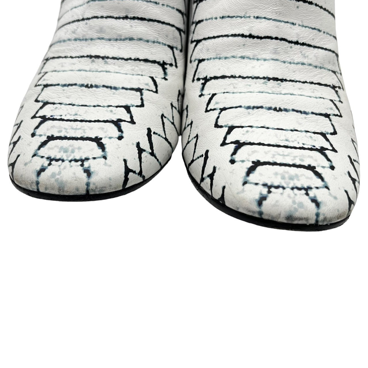 MM6 Maison Margiela(エムエムシックス) 90㎜ ankle boots アンクル ブーツ S59WU186 SIZE 38(24.0~24.5程度) ホワイト 箱付