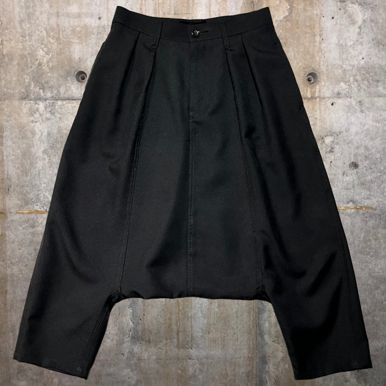 tricot COMME des GARCONS(トリココムデギャルソン) 17SS polyester sarouel pants/ポリサルエルパンツ TZ-P011 S ブラック AD2017