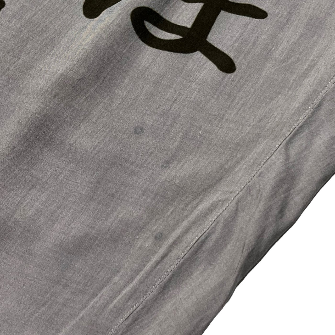 BLACK Scandal Yohji Yamamoto(ブラックスキャンダルヨウジヤマモト) 19AW 出遅れるのは簡単です/山本さん/wide rayon slacks/ワイドレーヨンスラックス NC-P18-209 SIZE 2(M) グレー