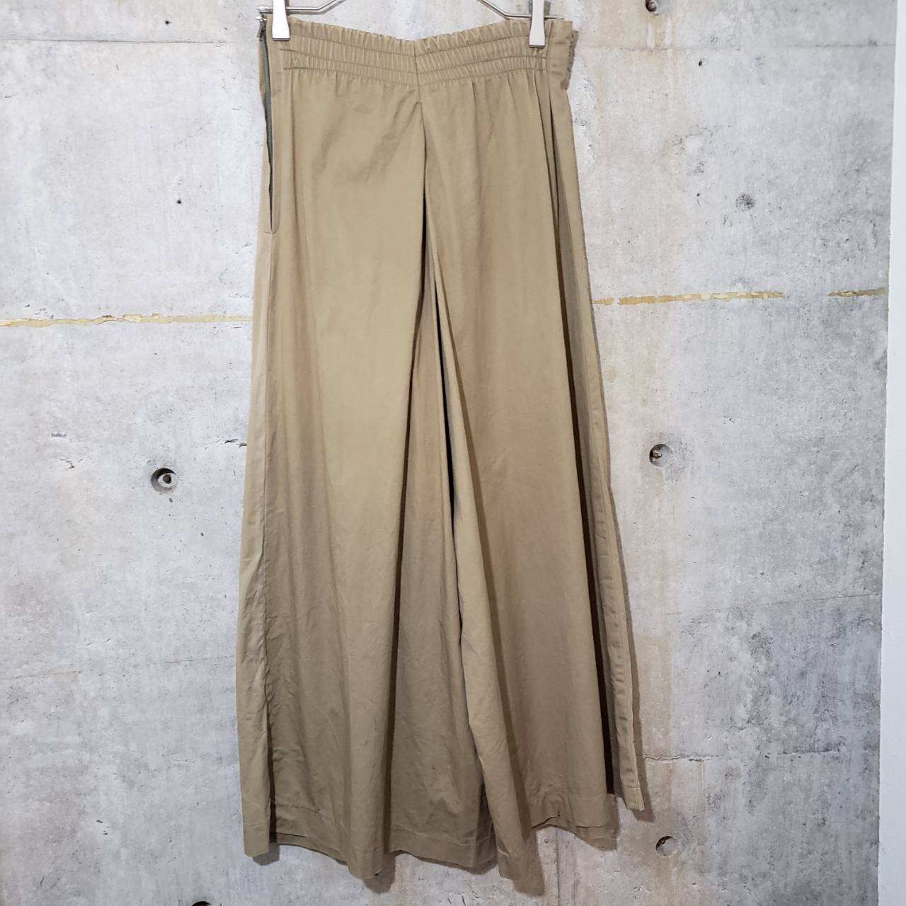 Euro Vintage(ヨーロッパヴィンテージ) Dandy_タックワイドパンツ 1(Mサイズ程度) ブラウン