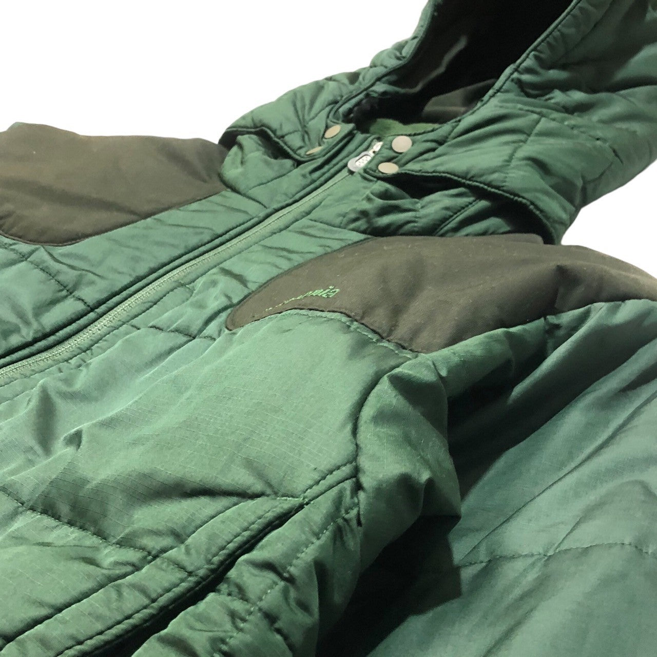 Patagonia(パタゴニア) Puff Rider Jacket パフライダー ジャケット 29451F6 SIZE S グリーン×ブラック 中綿 ダウン マウンテンパーカー