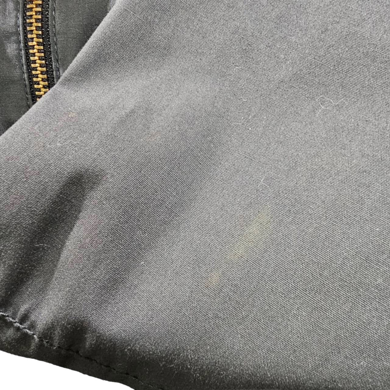 MARITHE FRANCOIS GIRBAUD(マリテフランソワジルボー) 00s Zip design wool check blouson SIZE L グレー×レッド