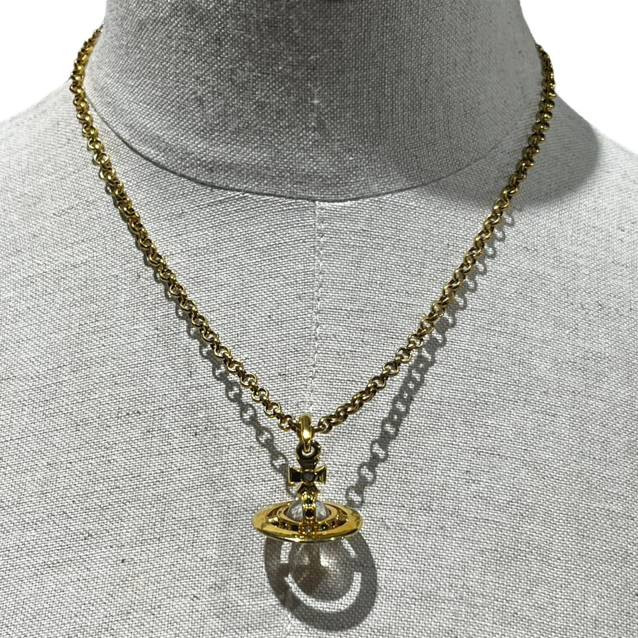 Vivienne Westwood(ヴィヴィアンウエストウッド) 00's orb necklace オーブ ネックレス ペンダント ゴールド