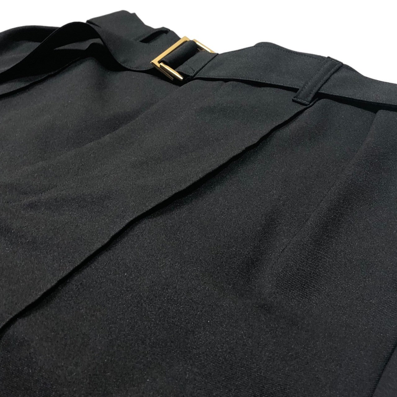 CULLNI(クルニ) 22SS タイロッケン ショートパンツ ハーフパンツ ショーツ ベルト付き 22-SS-010 SIZE 2(M程度) ブラック