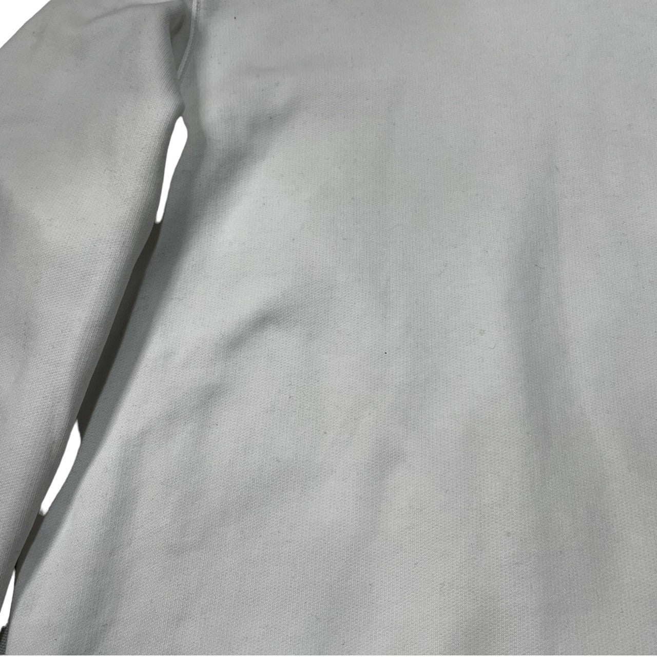 STONE ISLAND(ストーンアイランド) 18AW crew neck sweatshirt クルーネック スウェット シャツ プルオーバー 691562720 L ホワイト ワッペン