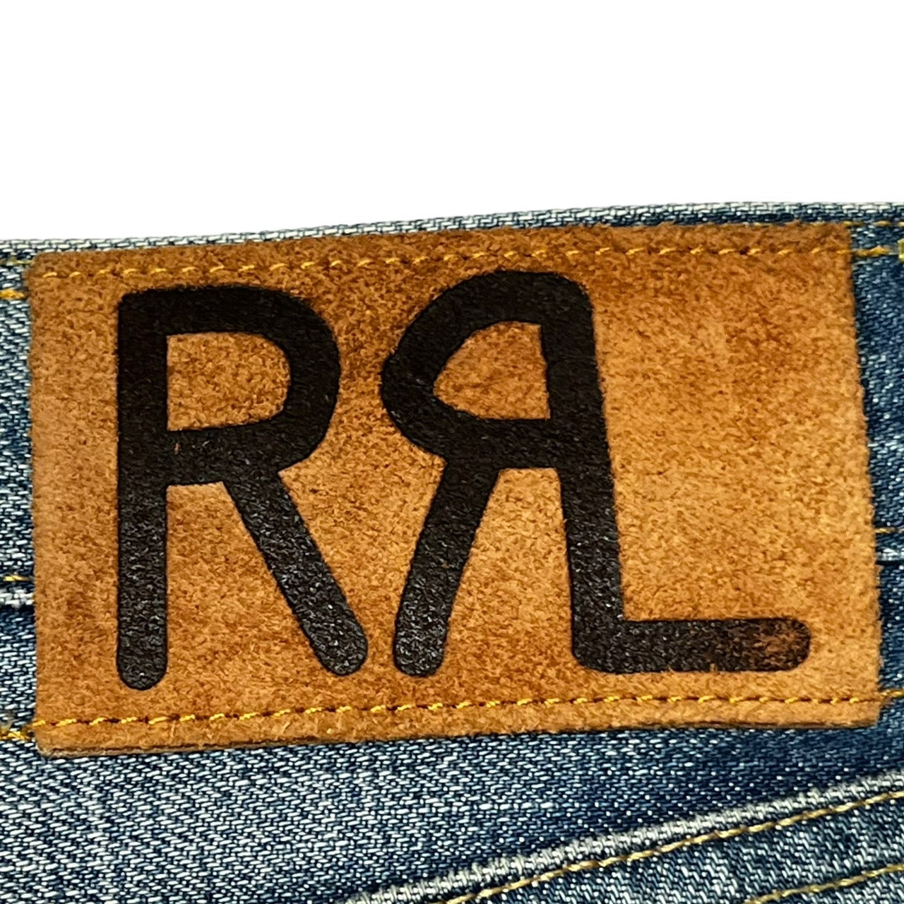 RRL(ダブルアールエル) ヴィンテージ加工デニムパンツ W28/L32 インディゴ