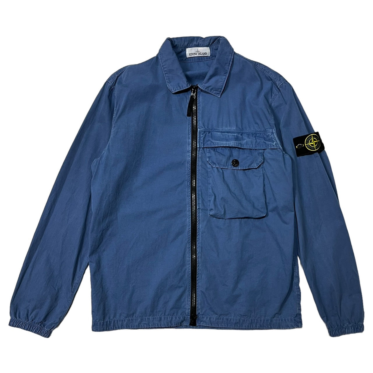 STONE ISLAND 長袖ジップシャツ Lサイズ - シャツ