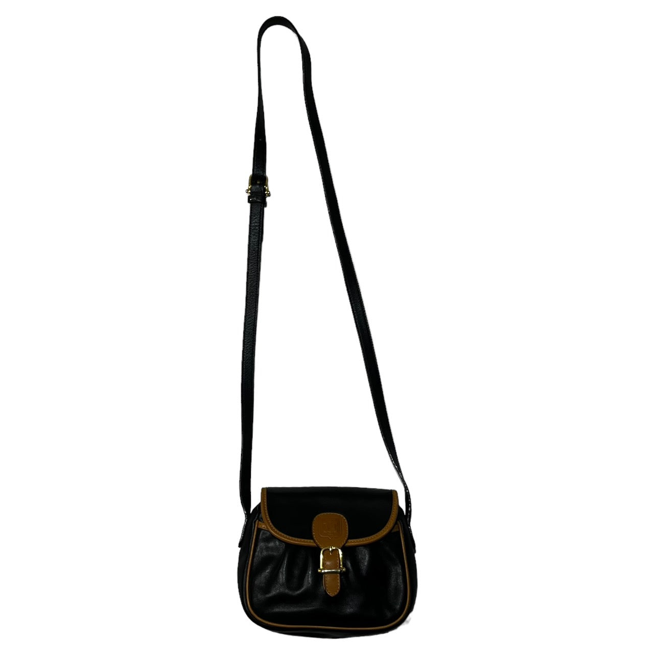 CELINE(セリーヌ) triomphe mini leather shoulder bag/トリオンフミニレザーショルダーバッグ M07 OLD CELINE/ヴィンテージ