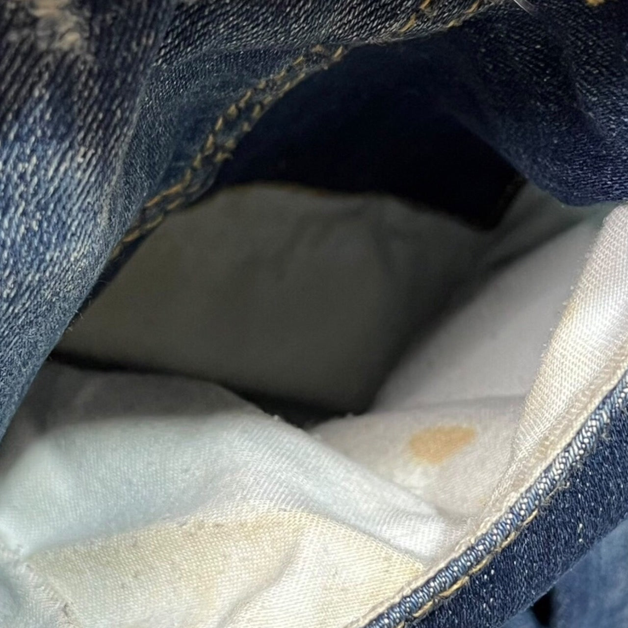 DSQUARED2(ディースクエアード) BIKER/MEDIUM PAINT TIDY/ペンキ加工スキニーデニムパンツ S71LB0636 46(Mサイズ程度) インディゴ