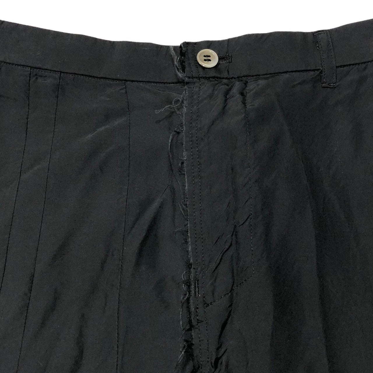 tricot COMME des GARCONS(トリココムデギャルソン) 04SS cupra long skirt キュプラ ロング スカート TM-S059 SIZE M ブラック AD2003