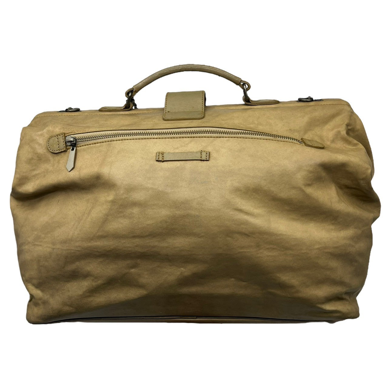 Jean Paul GAULTIER HOMME(ジャンポールゴルチエオム) 90's Archive doctor's bag ドクターズ バッグ ボストン ショルダー 2WAY ベージュ 90年代 アーカイブ ゴルチェ