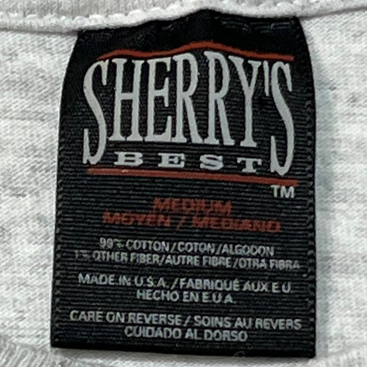 VINTAGE(ヴィンテージ) 90's Disney Mickey & Minnie Florida T-Shirt/90年代/ミッキー/ミニー/ディズニー/Tシャツ SIZE M グレー SHERRY'S BESTボディ