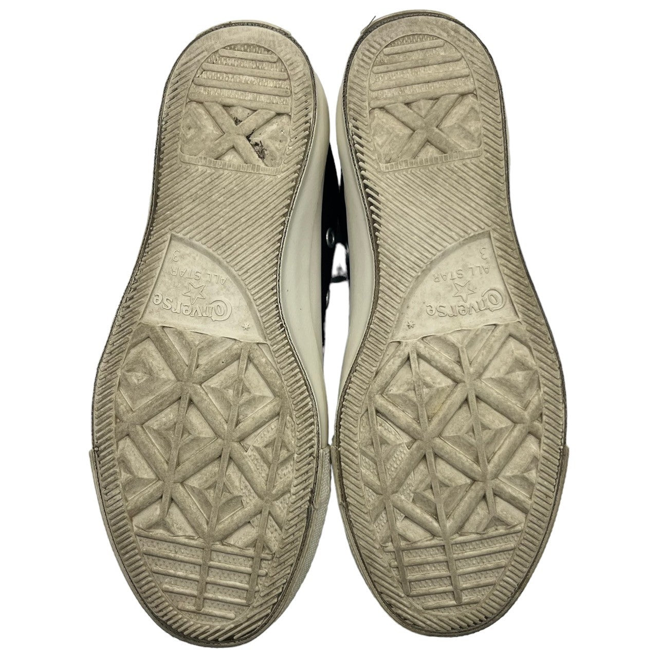 PLAY COMME des GARCONS×CONVERSE(プレイコムデギャルソン×コンバース) All Star OX PCDG "Black" オールスター ハート ロゴ ローカット スニーカー 1CK712 22cm ブラック