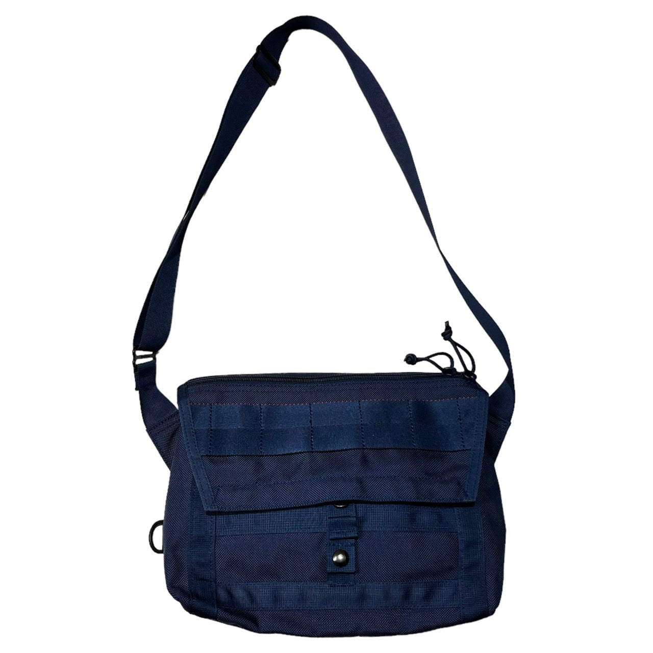BRIEFING(ブリーフィング) AIR FORCE BLUE LINE MESSENGER BAG/メッセンジャーバッグ/ショルダーバッグ ネイビー BEAMS+別注/USA製