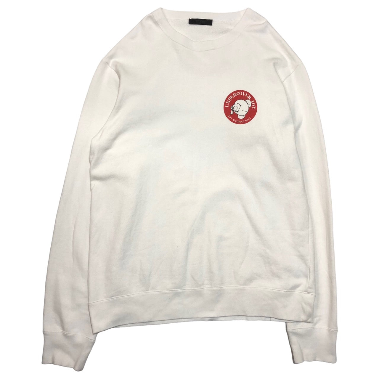 UNDERCOVER(アンダーカバー) sweat undercover toy/熊プリントスウェット UCY4891-2 5(XLサイズ程度) ホワイト×レッド