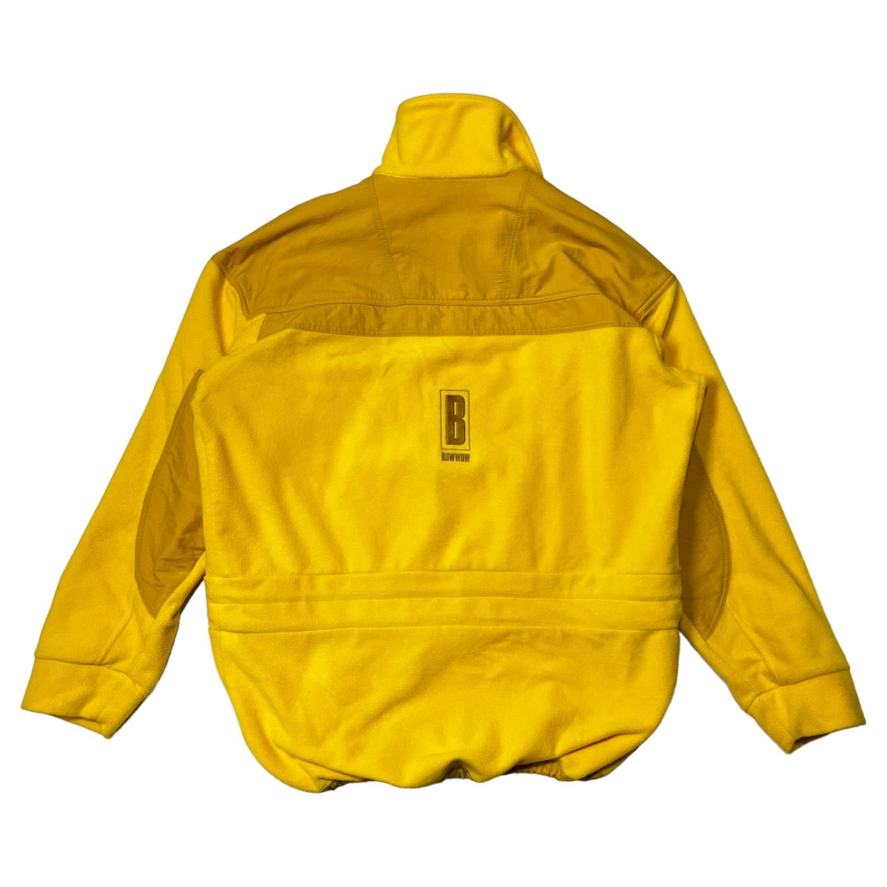BOWWOW(バウワウ) 18AW NO FACE FLEECE P/O オーバーサイズ フリース ジャケット プルオーバー BW1802-BNFP L イエロー