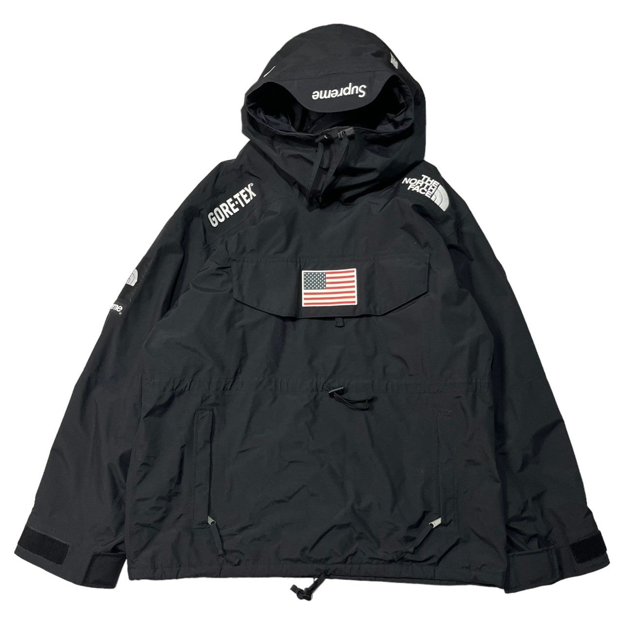 SUPREME×THE NORTH FACE(シュプリーム×ザノースフェイス) 17SS Trans Antarctica Expedition Pullover トランスアンタークティカ エクスペディション プルオーバー マウンテンパーカー NP01701I XL ブラック