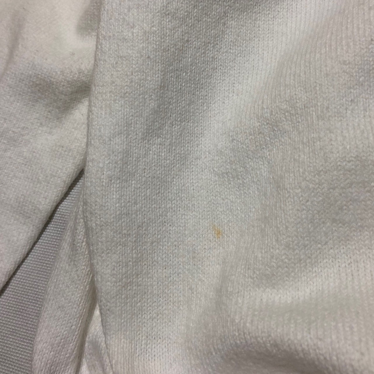 COMME des GARCONS HOMME(コムデギャルソンオム) 80's One-point logo embroidered cotton cardigan/ワンポイントロゴ刺繍コットンカーディガン/80年代/ヴィンテージ/川久保玲/本人期 HT-110030 SIZE FREE(M~L程度) ホワイト AD1989