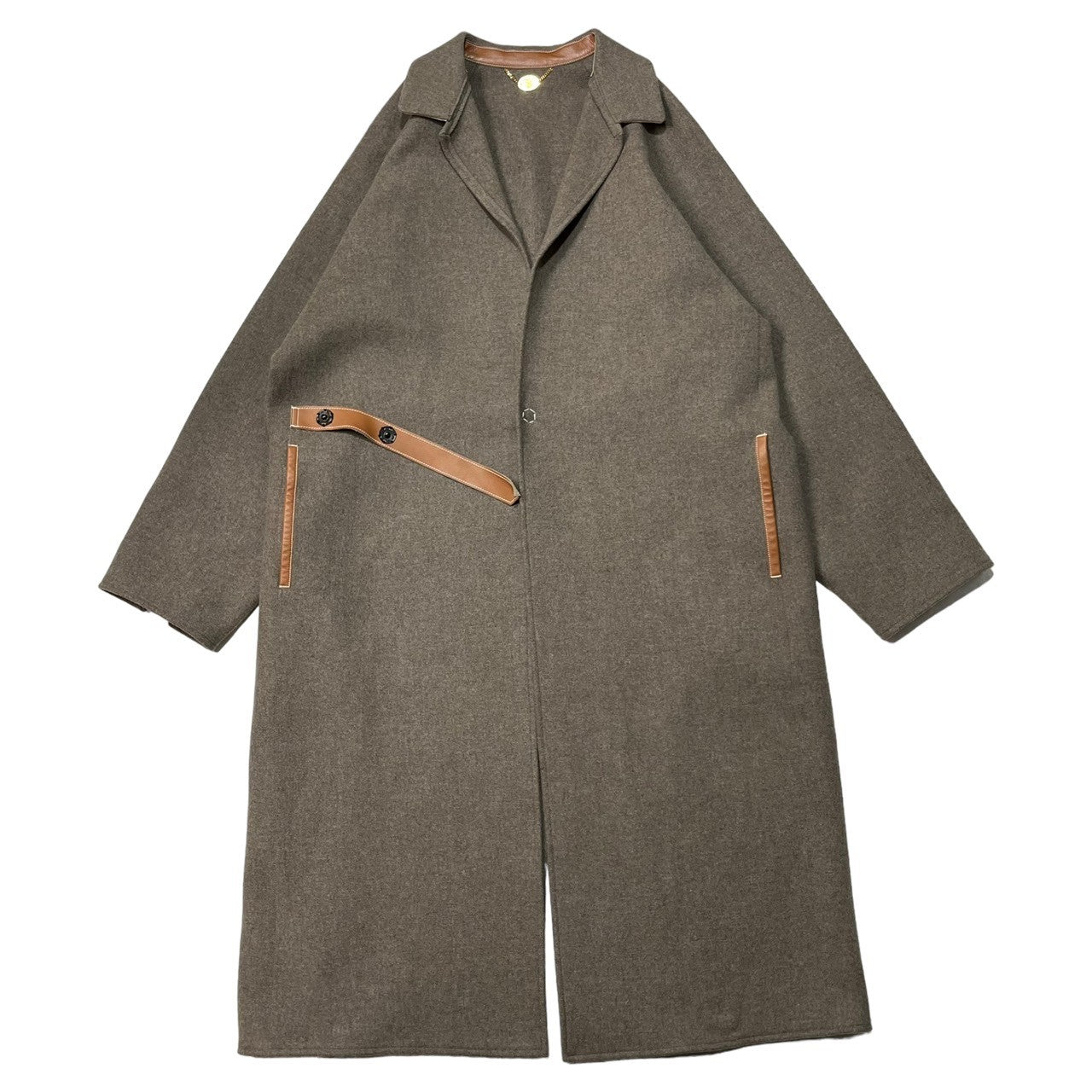 SUNSEA(サンシー) 21AW FELTON COAT フェルトンコート 21A35 SIZE 2(M) ベージュ