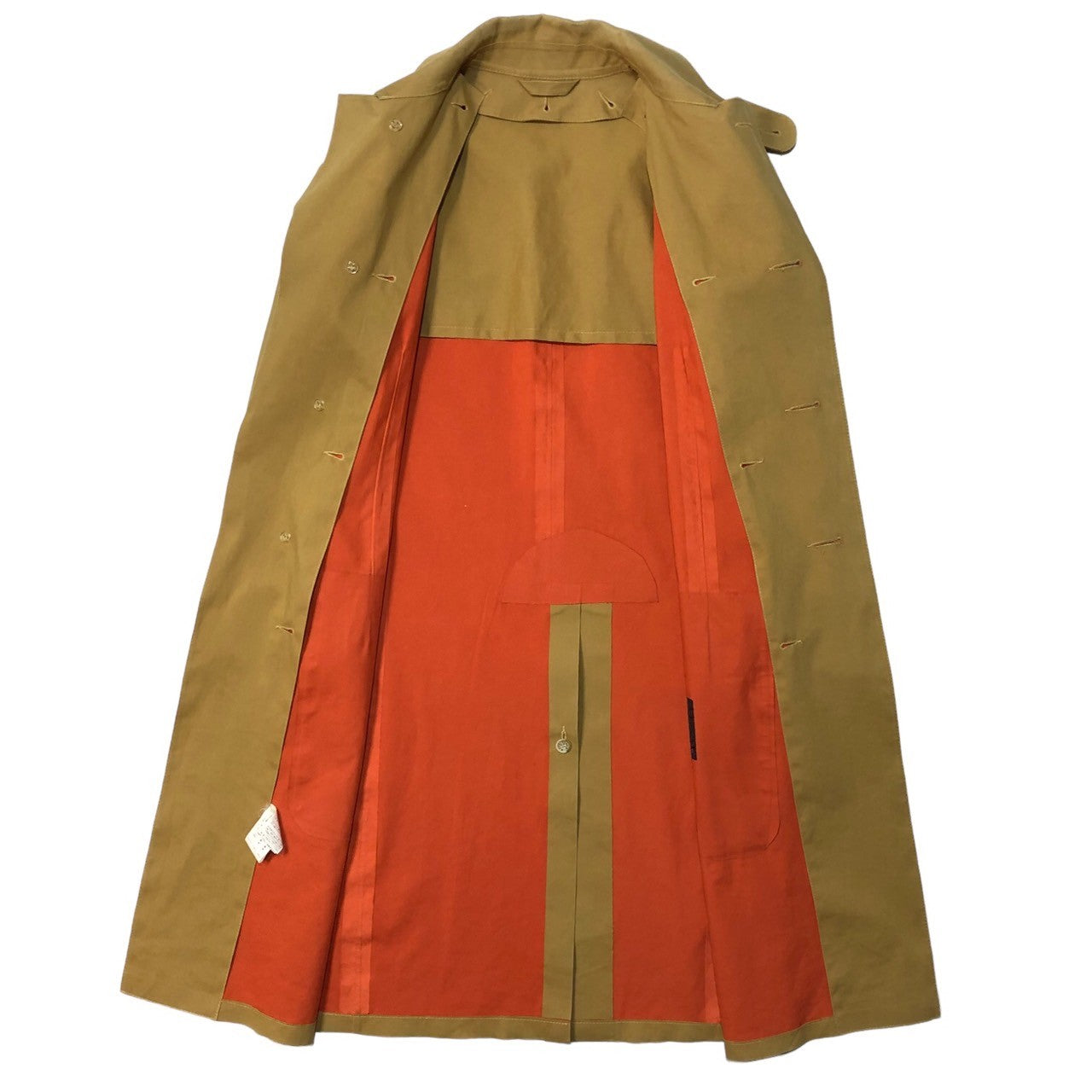 Y's × MACKINTOSH(ワイズ × マッキントッシュ) rubberized soutien collar coat coat ゴム引き ステンカラー コート YM-C91-003 SIZE 1(S) ベージュ トレンチ