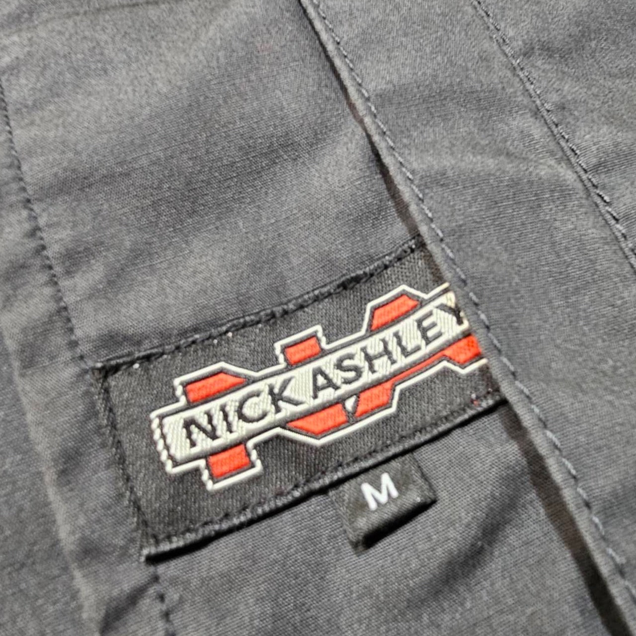 NICK ASHLEY(ニックアシュレイ) ダブルジップモーターサイクル/ミリタリー 8EP43-612-09 M ブラック 英国ブランド