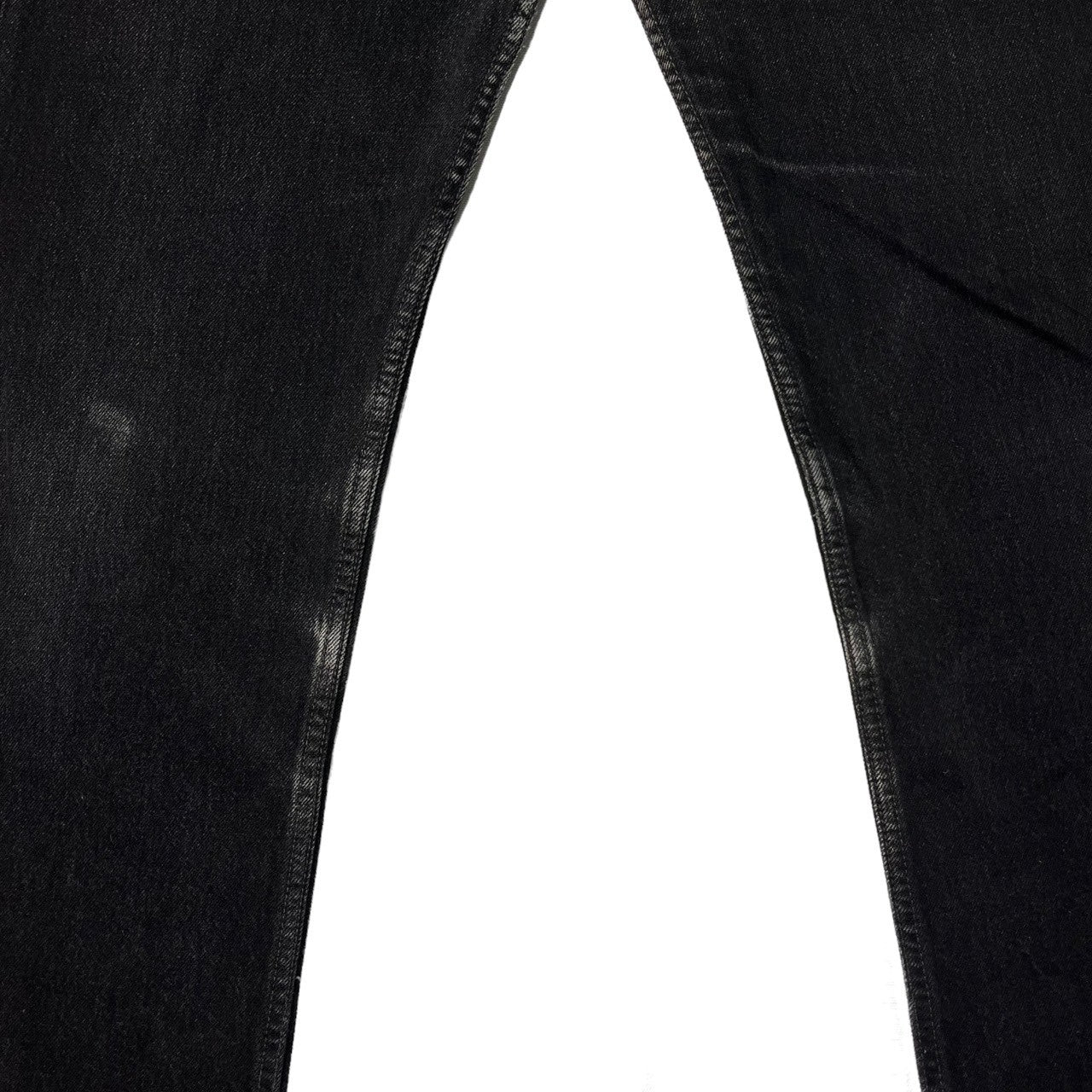 Levi's(リーバイス) 90's 501 black denim pants ブラック デニム パンツ ジーンズ 501-0185 W33 ブラック 裏ボタン273 ポーランド製 Euro Levi's ヨーロッパ