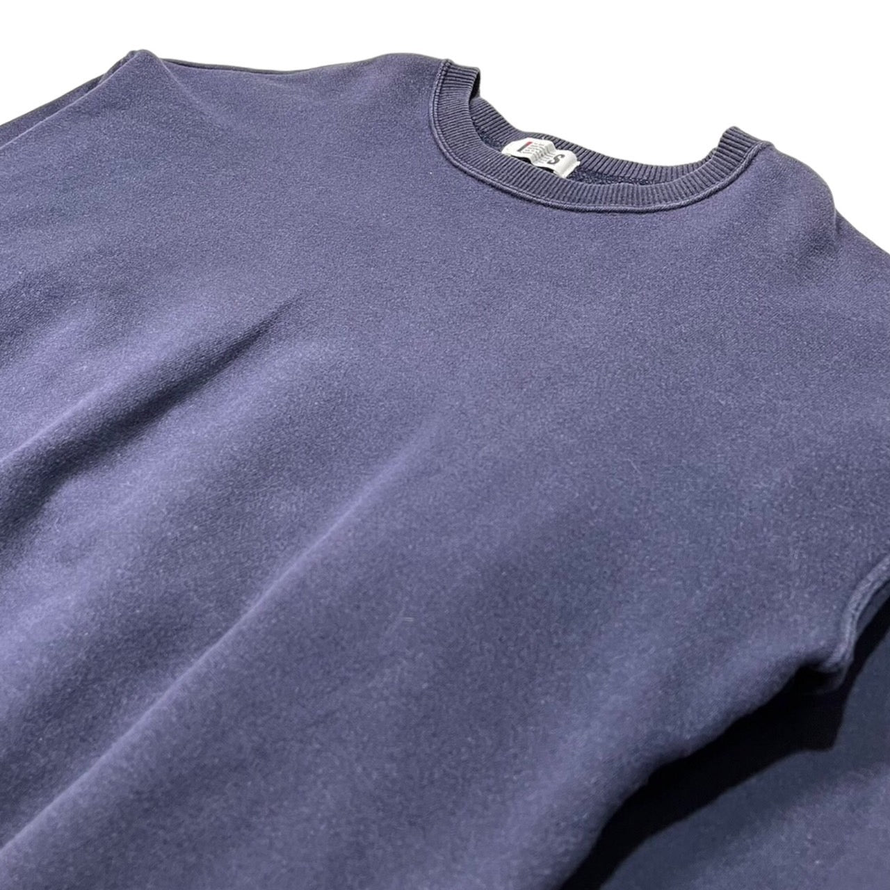 i.s. ISSEY MIYAKE(アイエス イッセイミヤケ) 90's IS logo sweat pullover/アイエスロゴスウェットプルオーバー/90年代/ヴィンテージ IS10-JL001 SIZE M ネイビー×グレー