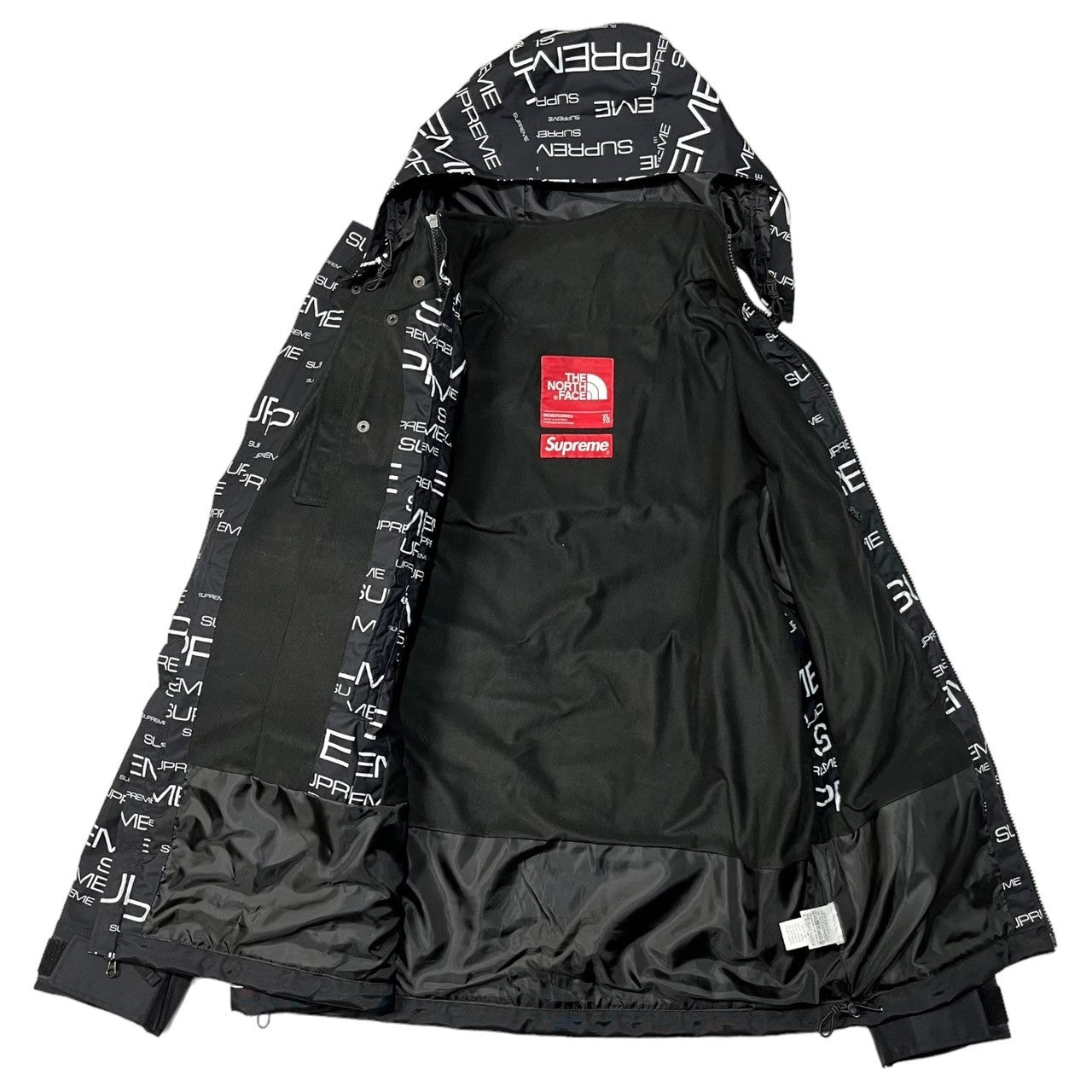 SUPREME×THE NORTH FACE(シュプリーム×ザノースフェイス) 21AW Steep Tech Apogee Jacket ステープ テック ジャケット マウンテンパーカー NP52102I XL ブラック