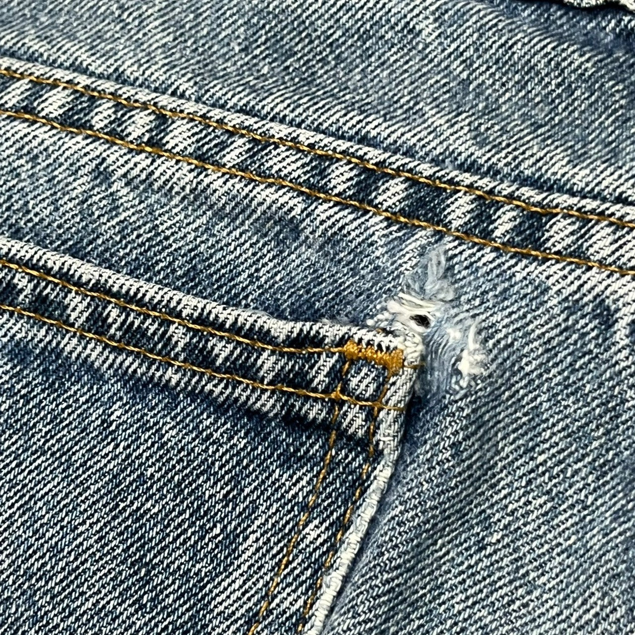 Levi's(リーバイス) 90's orange tab straight denim pants 90年代 オレンジタブ ストレート デニム 505-0310 SIZE 32 ライトインディゴ ジーンズ