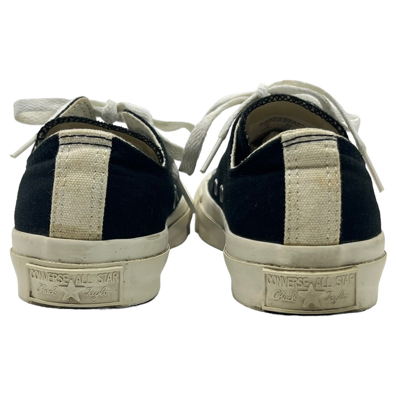 PLAY COMME des GARCONS×CONVERSE(プレイコムデギャルソン×コンバース) All Star OX PCDG "Black" オールスター ハート ロゴ ローカット スニーカー 1CK712 22cm ブラック