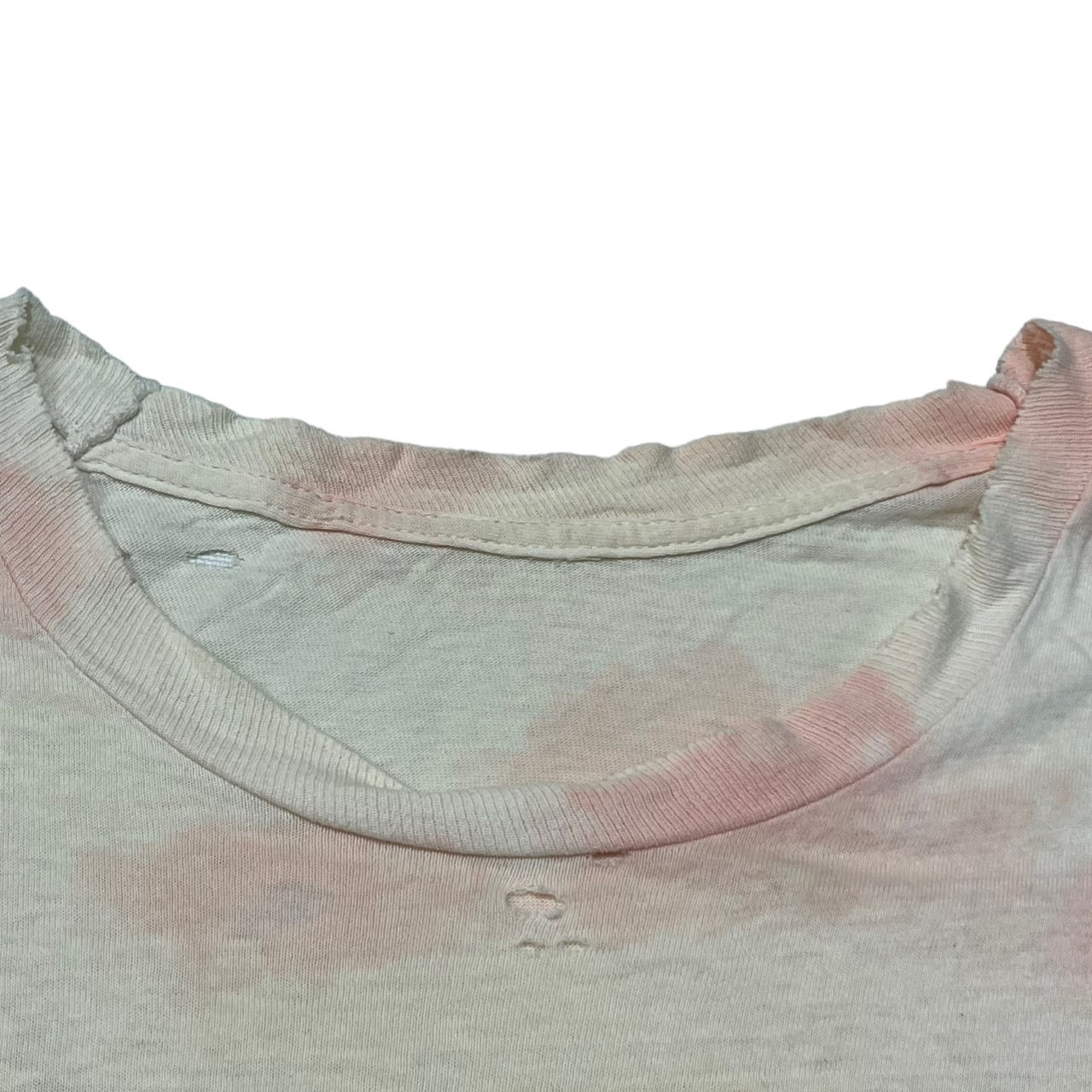 VINTAGE(ヴィンテージ) 90's "BOB DYLAN GRATEFUL DEAD" band Tee/バンドTシャツ 表記なし(Mサイズ程度) ホワイト×ピンク/タイダイ ボブ・ディラン & ザ・グレイトフル・デッド