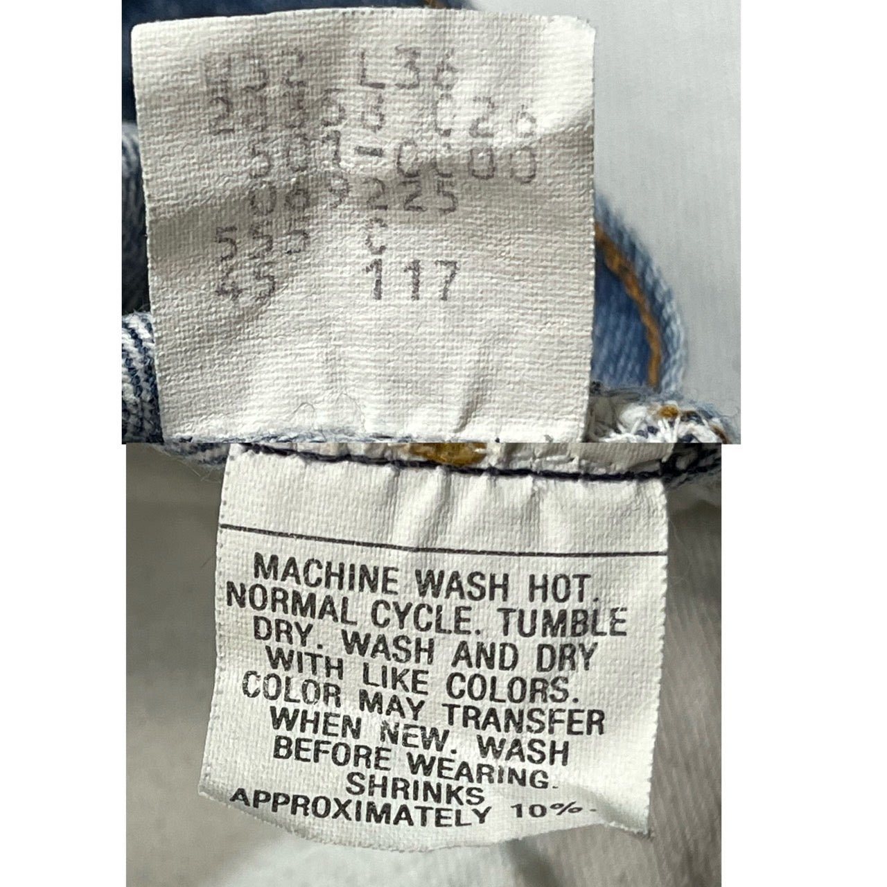 Levi's(リーバイス) 80's 501 vintage denim pants ヴィンテージ ストレート デニム パンツ 501-0000 W32 インディゴ バレンシア工場555 USA製