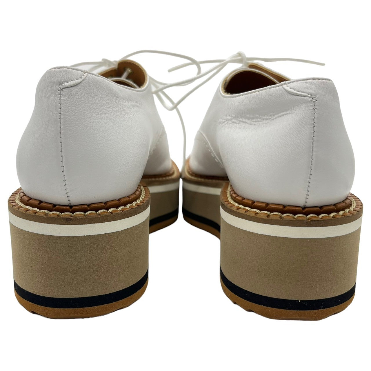 CLERGERIE(クレジュリー) BERLIN3 厚底 コンフォート シューズ ベルリン3 革靴 2517 37(23.5cm程度) ホワイト