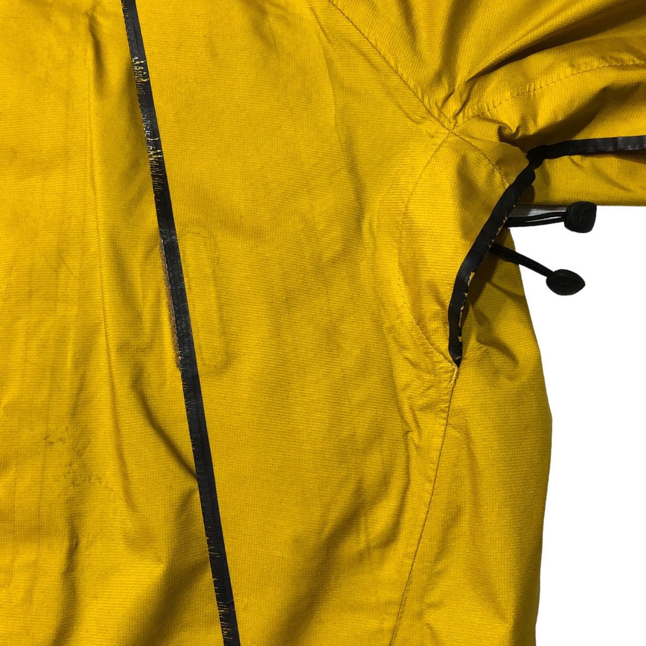 THE NORTH FACE(ザノースフェイス) GORE-TEX EG jacket/イージージャケット/マウンテンパーカー NS15808 S イエロー×ブラック