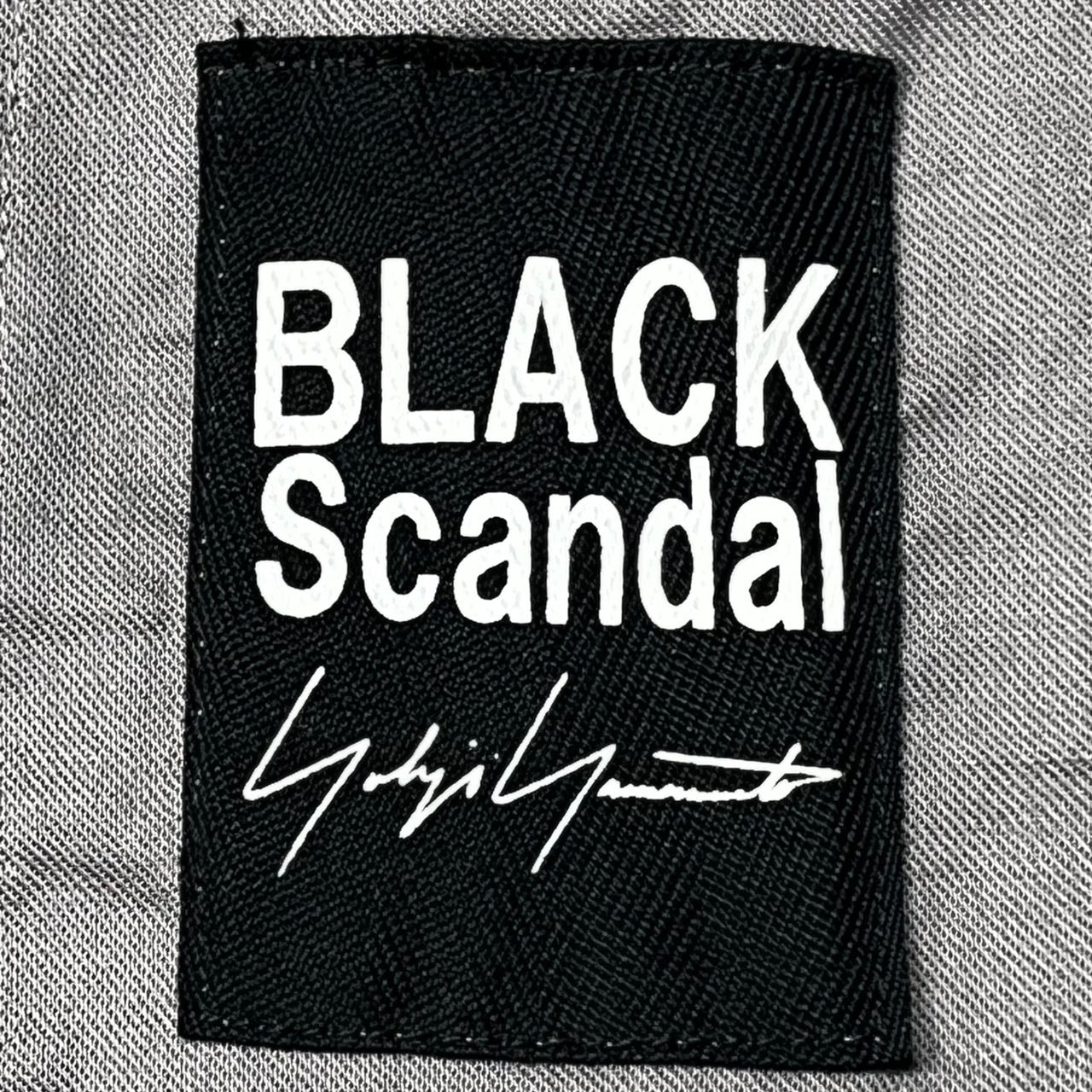 BLACK Scandal Yohji Yamamoto(ブラックスキャンダルヨウジヤマモト) 19AW 出遅れるのは簡単です/山本さん/wide rayon slacks/ワイドレーヨンスラックス NC-P18-209 SIZE 2(M) グレー