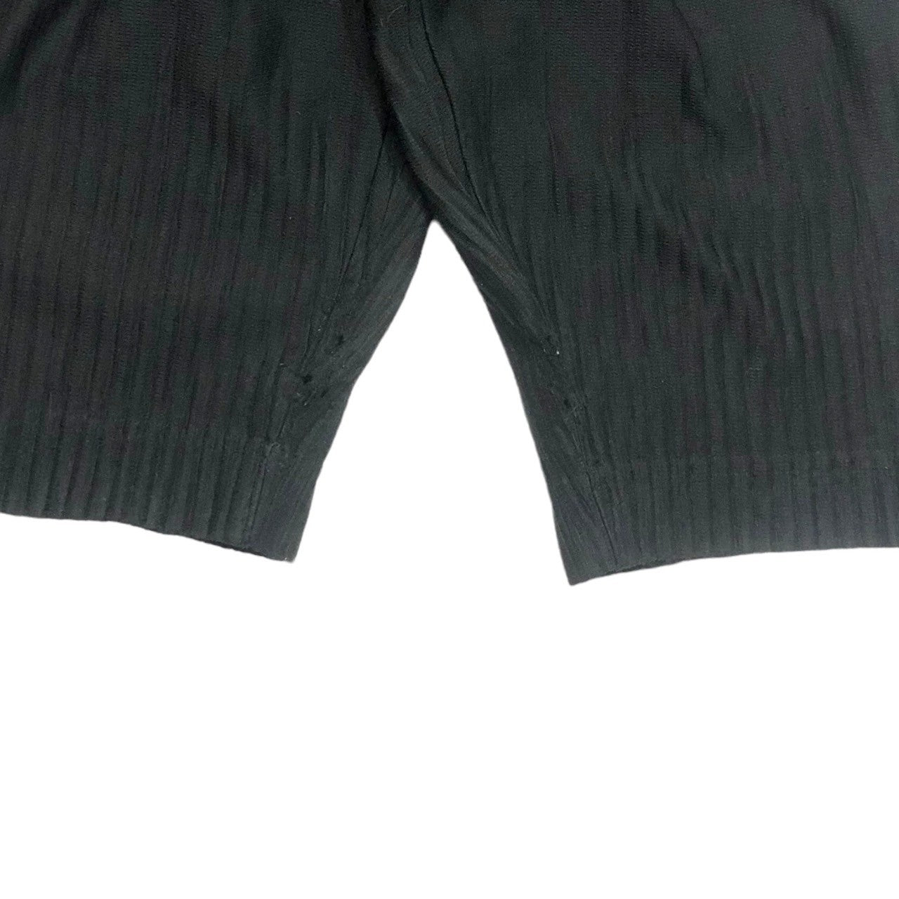 HOMME PLISSE ISSEY MIYAKE(オムプリッセイッセイミヤケ) erased pleated sarouel pants 消しプリーツ サルエルパンツ HP55JF051 SIZE 2(M) ブラック