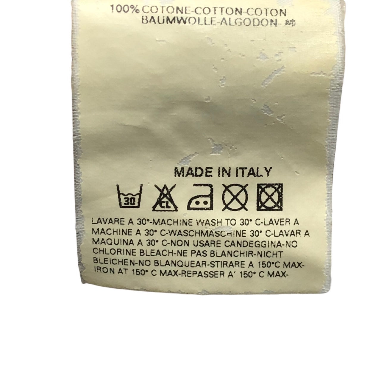 Martin Margiela 6(マルタンマルジェラシックス) 02SS~04AW waist snap button skirt/ウエストスナップボタンコットンスカート 832N10392557 40(Lサイズ程度) ベージュ 初期 本人期