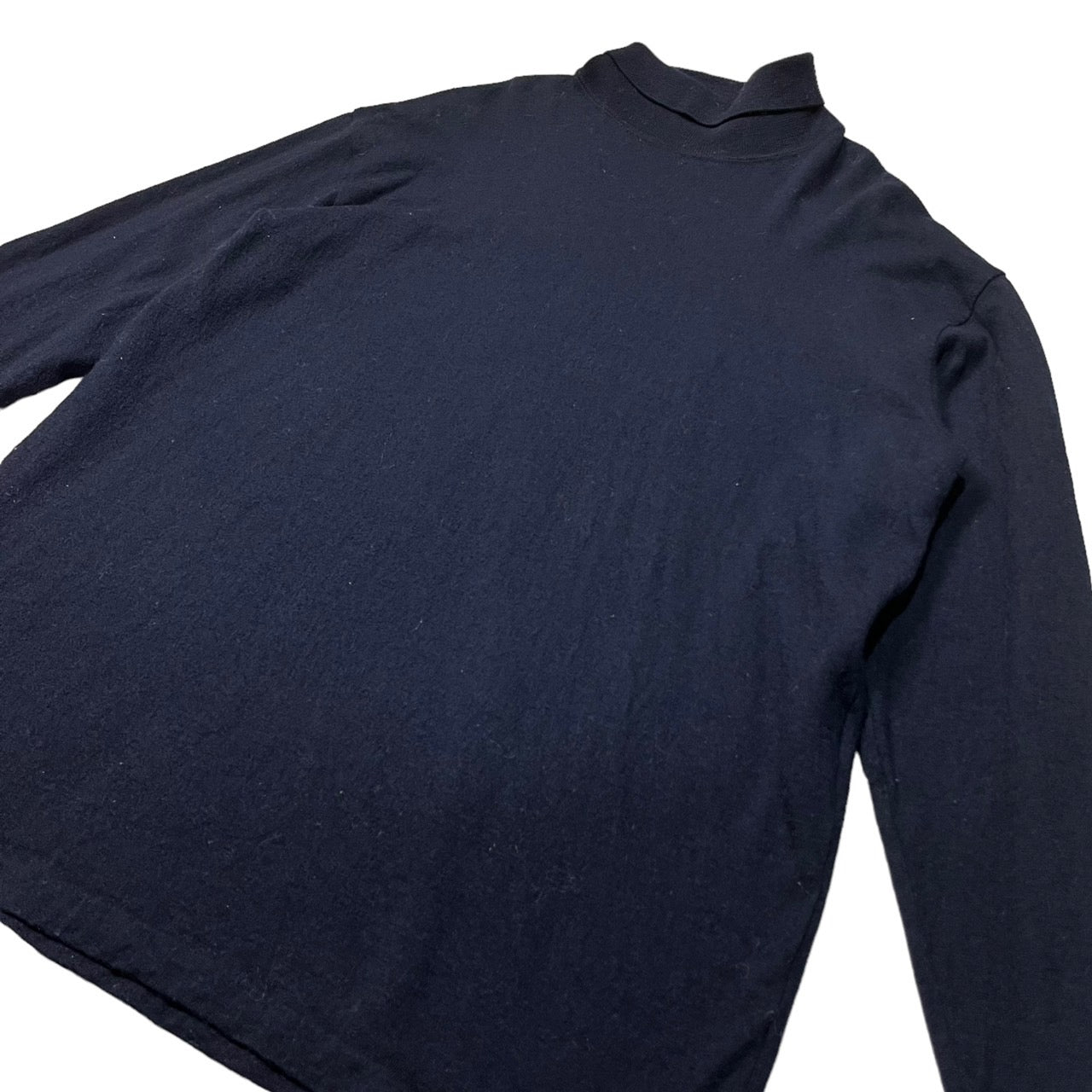 Y's for men(ワイズフォーメン) 90's wool full cloth turtleneck pullover/ウール縮絨タートルネックプルオーバー/90年代/ヴィンテージ MF-T35-109 SIZE FREE ネイビー