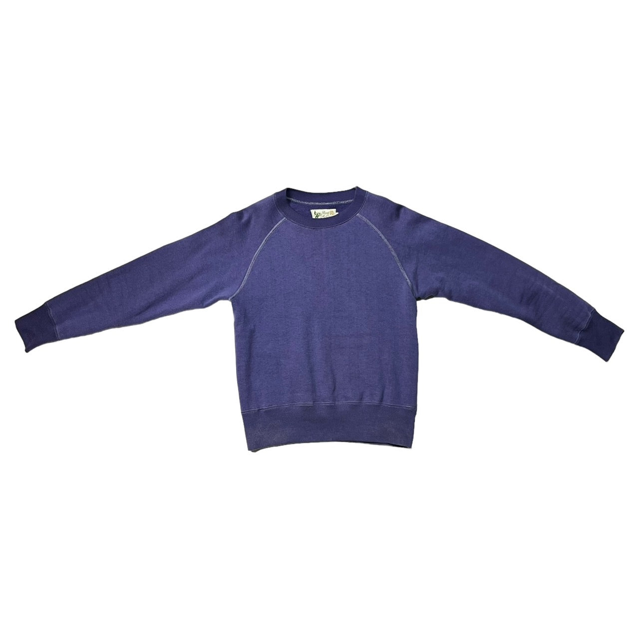 THE REAL McCOY'S(ザリアルマッコイズ) ヘビーウェイトラグランスウェット/厚手 TMC2269 34(S程度) パープル Real Mc Queen/旧タグ