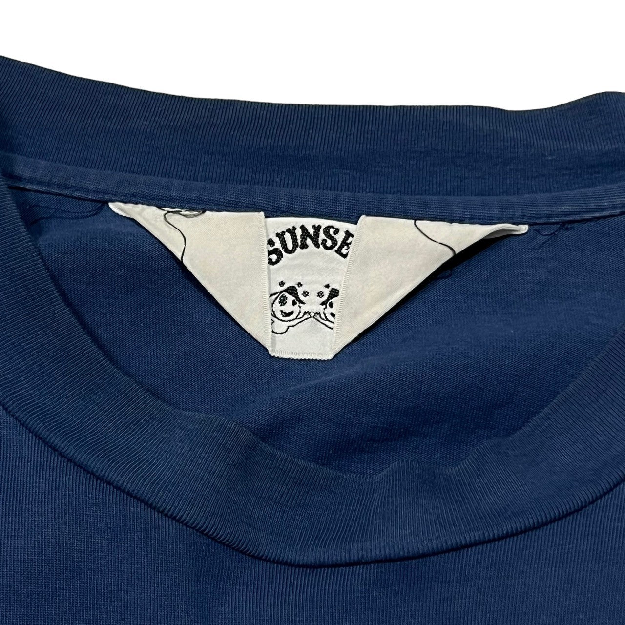 SUNSEA(サンシー) 19SS FAT LONG T ファット ロング Tシャツ 19S09 SIZE 2(M) アッシュブルー