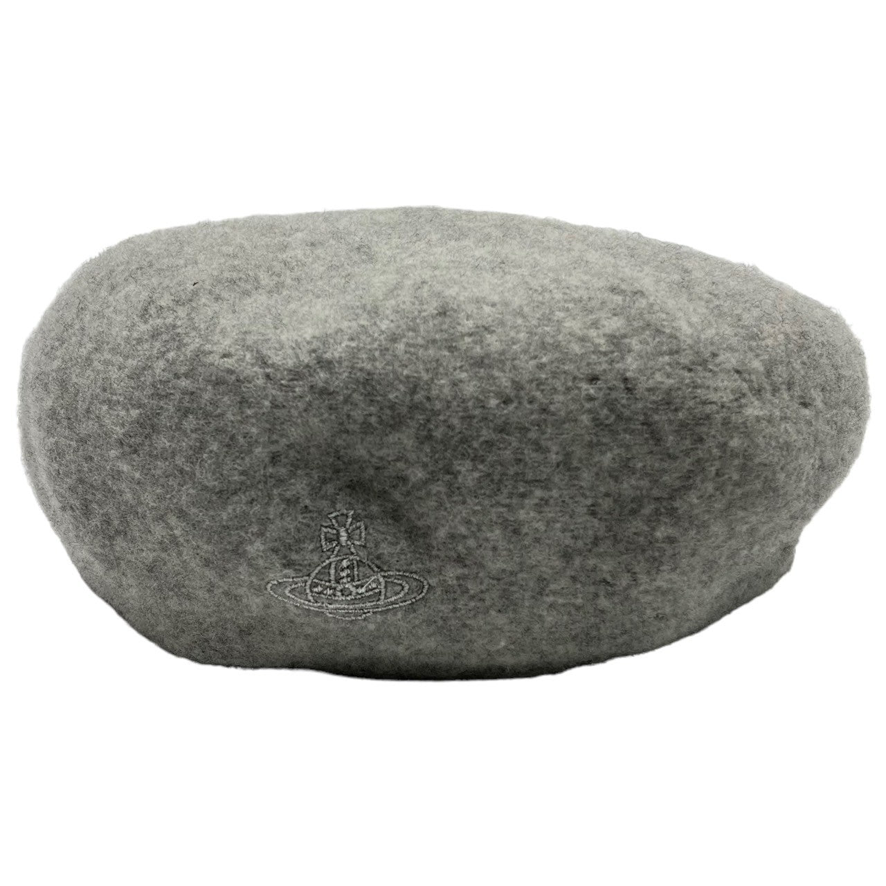 Vivienne Westwood(ヴィヴィアンウエストウッド) wool beret ウール ベレー帽 SIZE FREE グレー