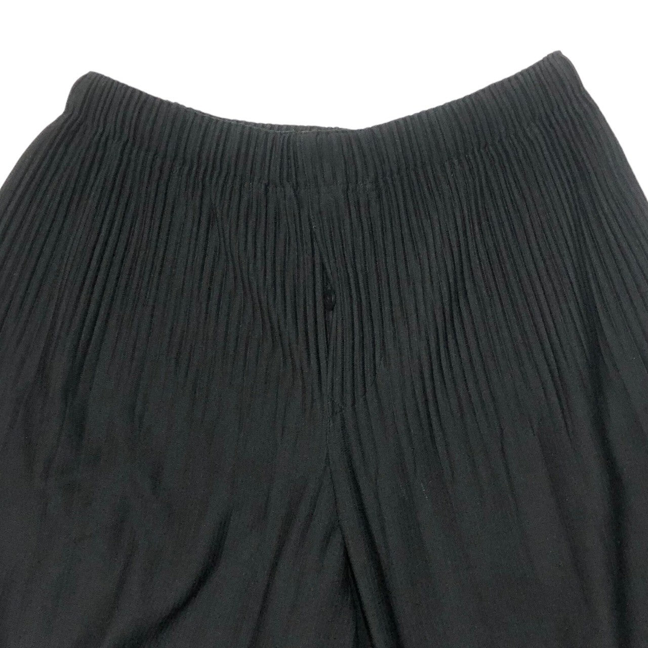HOMME PLISSE ISSEY MIYAKE(オムプリッセイッセイミヤケ) erased pleated sarouel pants 消しプリーツ サルエルパンツ HP55JF051 SIZE 2(M) ブラック