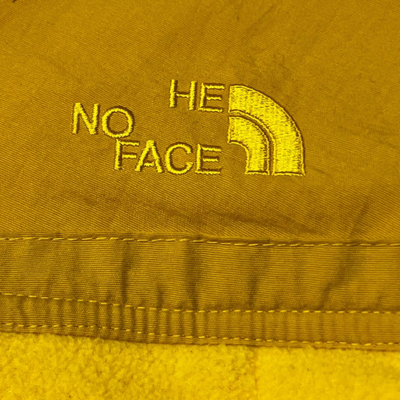 BOWWOW(バウワウ) 18AW NO FACE FLEECE P/O オーバーサイズ フリース ジャケット プルオーバー BW1802-BNFP L イエロー